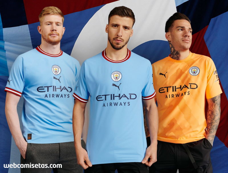 Camiseta Manchester City Presentacion 2022-2023