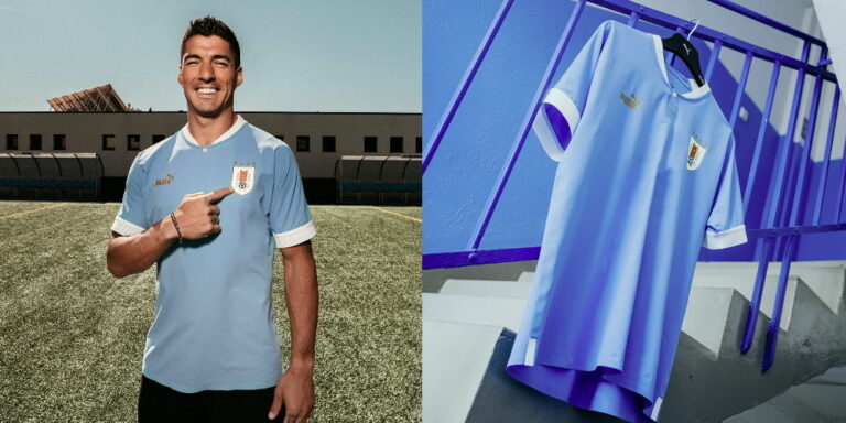 Camiseta Uruguay Mundial 2022 Qatar