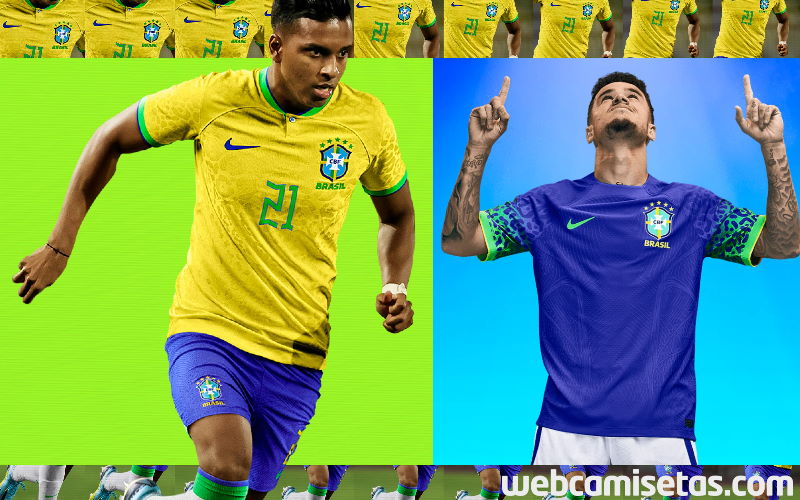 Camiseta Brasil Qatar 2022